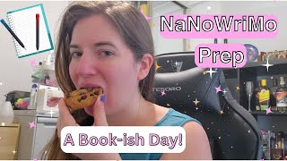 Prepping for NaNoWriMo  Day in my Life Writing Vlog  Rewriting my Novel [upl. by Daley]