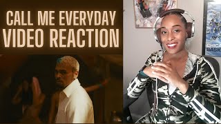 Chris Brown ft Wizkid  Call Me Everyday Video  Reaction Kim B TV [upl. by Aihselef]