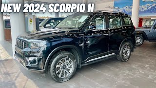 NEW 2024 Scorpio N  New Updates 🔥 4x4 MT Z8L  2454 Lakhs [upl. by Horwitz]