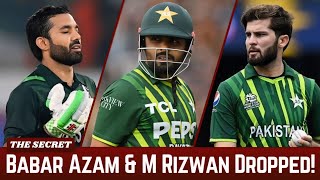 Babar Azam amp Muhammad Rizwan Dropped From Squad  Pakistan vs Zimbabwe [upl. by Yonita983]