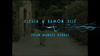 Elegía a Ramón Sijé  Joan Manuel Serrat Subtitulada inglésespañol [upl. by Rebmac179]