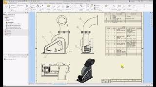 Inventor  Zeichnung Bauteillistenfilter [upl. by Maurita932]