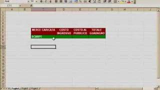 EXCEL imparare ad usarlo tabella di calcolo [upl. by Changaris]