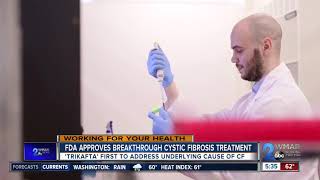 FDA approves breakthrough Cystic Fibrosis treatment [upl. by Hajan]