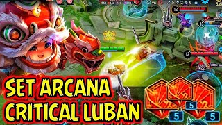 RAHASIA SET ARCANA CRITICAL LUBAN NO 7  Auto top global [upl. by Prudence]