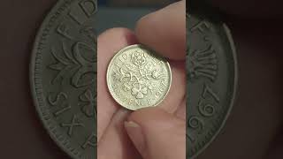 UK SIXPENCE 1967 COIN VALUE  REVIEW [upl. by Chesna]