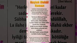 Kuşluk Namazı aminulqadri ayet amin musliman namaz cat cuma hadith hzali sevgi [upl. by Tteragram]