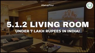 512 Atmos Living Room Theater under 7 Lakh Rupees in India  Best Living Room Home Theater System [upl. by Hopkins549]