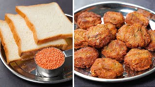 If You Have Lentil amp Bread At Home You Can Make This Crispy Bread Fries  New Bread Snacks [upl. by Tracey]