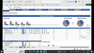 mydaily  the Digital Goal Tracking Dashboard with Personal Diary for year 2024 [upl. by Garvey268]