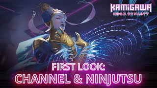 Kamigawa Neon Dynasty First Look Channel amp Ninjutsu [upl. by Lekym]