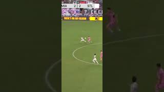 Lionel Messi Incredible Dribbles 5 Players 01062024 [upl. by Attekram565]