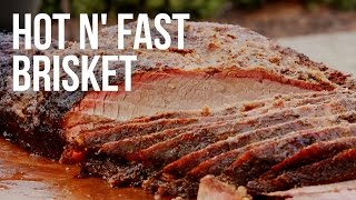 How To Grill Brisket Fast  Hot N Fast Brisket on a Grilla Pellet Grill  Grilla Grills [upl. by Windsor]