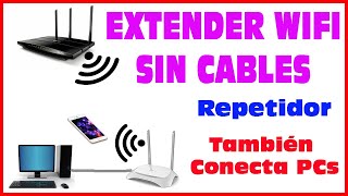 Como configurar un router TPLINK como repetidor inalámbricamente [upl. by Oremo]