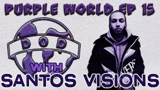 Purple World EP 15 Santos Visions talks first time picking up a camera filming with G Fredo more [upl. by Okuy]