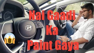 CRETA 2020 PAINT GONE  NEW HYUNDAI CRETA 2020 PAINT PROBLEM  CRETA 2020  CAR PAINT CHIP [upl. by Riffle]