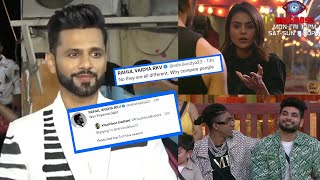 Bigg Boss 16 Fans Ne Kia Priyanka Shiv Ko Rubina Rahul Se COMPARE Rahul Vaidya Ka Shocking REPLY [upl. by Larkins]