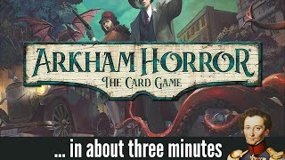 Arkham horror the card game in about 3 minutes [upl. by Harle209]