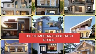 TOP 100 MODERN HOUSE FRONT DESIGN 🏠 housedesign housefrontdesign [upl. by Iadahs930]