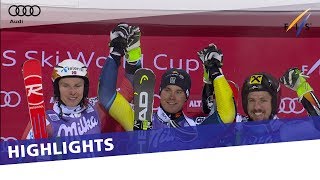 Matts Olsson prevails in Alta Badia Parallel Giant Slalom  Highlights [upl. by Reinhold]