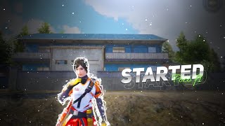 STARTED 💚 Poco F1  5 Fingers  Gyroscope  PUBG MOBILE Montage  PUBGBGMI [upl. by Honig]