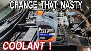 C5 Corvette Engine Coolant What to use amp how to change yours [upl. by Ainna]