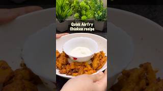 Quick Airfry Chicken Recipe🍗Do give it a Try💯 [upl. by Platas]