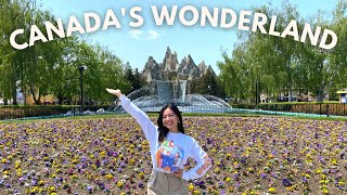 CANADAS WONDERLAND 2023 VLOG [upl. by Ricki]