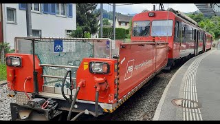 Appenzeller Bahnen 22 Gais  Altstätten  Appenzell 7 Jul 2022 4K [upl. by Mainis]