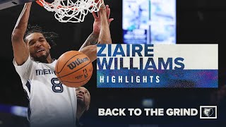 Ziaire Williams Highlights  Memphis Grizzlies vs Milwaukee Bucks [upl. by Hodosh689]