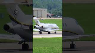 2008 Hawker Beechcraft Hawker 900XP  Takeoff  Kansas City Downtown Airport MKCKMKC  N190SW [upl. by Ennayoj]