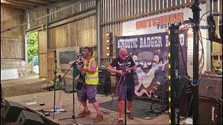 Acrustic Badger Band  Badger Town  OutCider Festival 2024 [upl. by Notsnarc841]