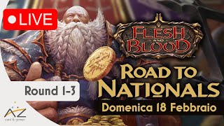 FAB  ROAD TO NATIONALS Classic Constructed  Round 13 Live Streaming [upl. by Edveh]