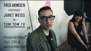 Fred Armisen interviews Janet Weiss for Tom Tom TV [upl. by Phiona]