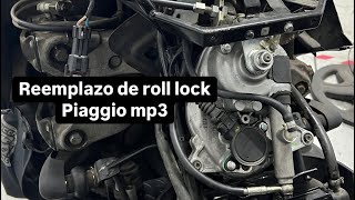 Cambio de roll lock Piaggio mp3 [upl. by Aztiraj]