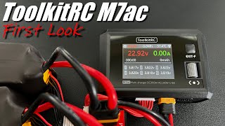 ToolkitRC M7ac MultiFunction LIPO Battery Charger First Look [upl. by Airdua889]