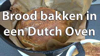 Brood bakken in een Dutch oven [upl. by Segroeg64]