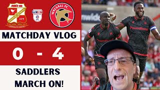 Swindon 04 Walsall Matchday Vlog🤩🤩🤩🤩 [upl. by Wilser279]