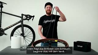 How To Mounting Clincher Tires on Your Lightweight Wheelset [upl. by Navannod]