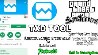 How to use TXD Tool In GTA Sa android [upl. by Mook]