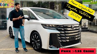 Toyota Vellfire Executive Lounge Luxurious MPV Updated Model  Full Review [upl. by Jorgan]