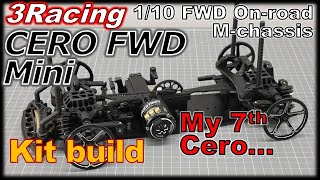 RC 3Racing Cero FWD Sport MChassis kit build [upl. by Chickie502]