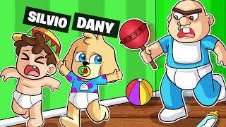 ¡ESCAPA del BEBE MALVADO🔪👶 BABY BOBBYS en ROBLOX con SILVIOGAMER PANCRACIO y PERMON [upl. by Laith]