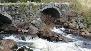 Double Arch Granite Bridge Stoddard NH [upl. by Acirem706]