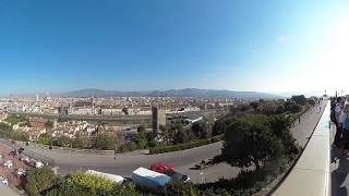 Piazzale Michelangelo in Florence  360 degree video [upl. by Ellis]