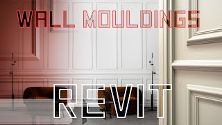 Wall Mouldings in Revit [upl. by Aurore]