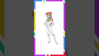 Drawing Mira Nova  Buzz Lightyear and the Star Command Cartoon [upl. by Lancaster]