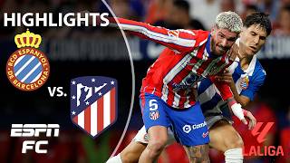 LOST POTENTIAL 😳 Espanyol vs Atletico Madrid  LALIGA Highlights  ESPN FC [upl. by Ellekcir505]