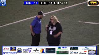 Lovington Football at Carlsbad [upl. by Dilly]