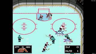 NHL 94 Franchise Mode 1989 Regular Season G42  Len the Lengend SJ at BigValboski NJD [upl. by Lebiram914]